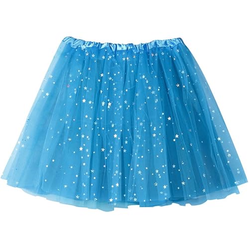 Adult Tutus for Women Layered Tulle Skirt 1950s Costume Tulle Skirts Dance Ballet Skirt Mini Fluffy Bubble Skirt