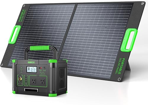 500W Power Staion with 100W Solar Panel