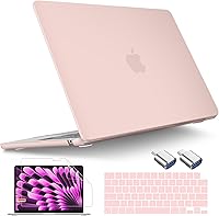 Vista 11 de Tuiklol Funda rígida para MacBook Air 2025 2024 2023 de 15 pulgadas con clip M4, M3, M2, modelo A3241, A3114, A2941, carcasa rígida con cubierta