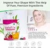 LULUTOX Herbal Wellness Tea - Dandelion, Ginseng & Ginger with Matcha & Botanicals - Supports Your Wellness Routine - Vegan, Natural, Peach Flavor (3 Pack x 28 Servings)