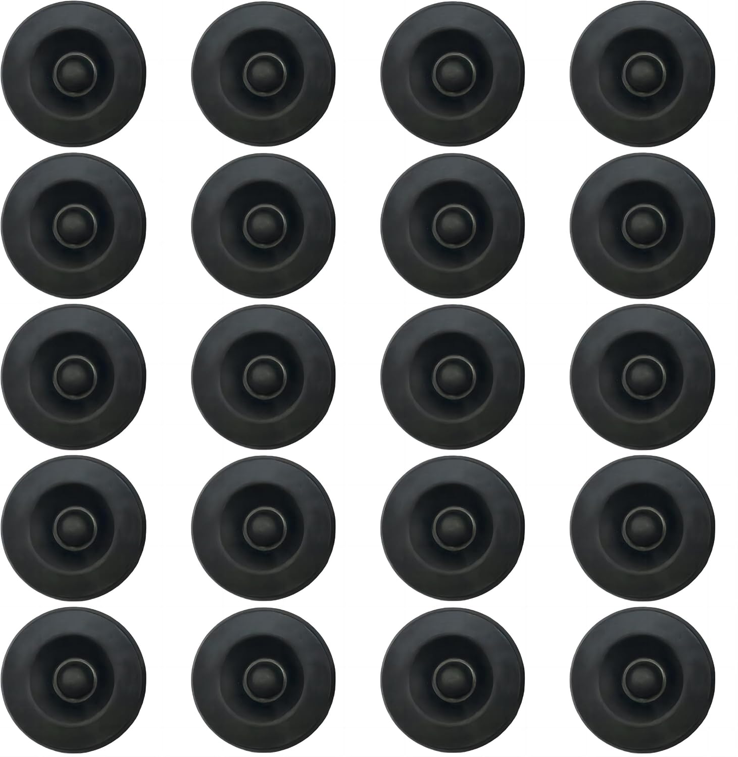 Grease Plug Hub Dust Caps Fits for Dexter EZ Lube Trailer Camper Axle (20 Pack) (Grease Plug Hub Dust Caps 20PC)
