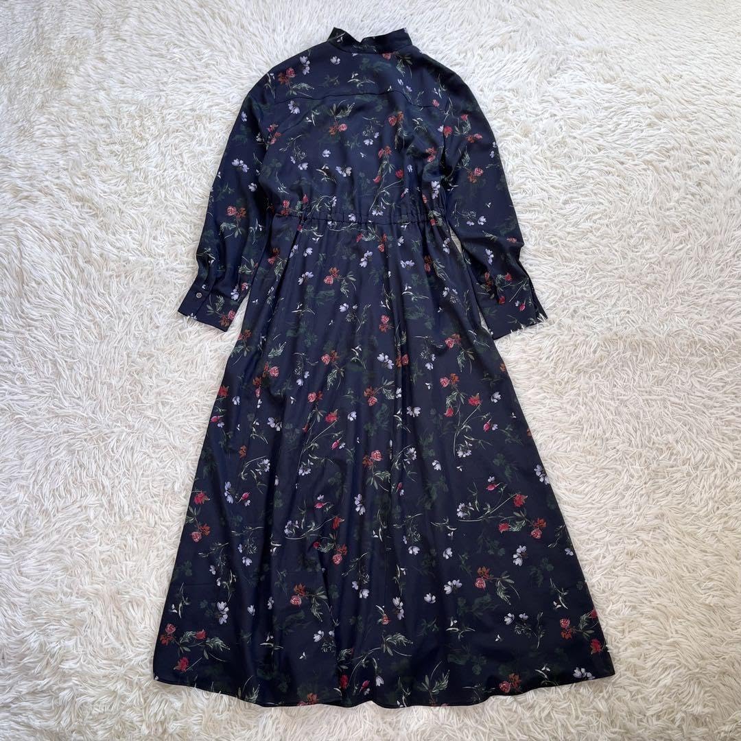 Amazon.co.jp: コラボ23区×ミモレ(大草直子 花柄 ロング ワンピース 