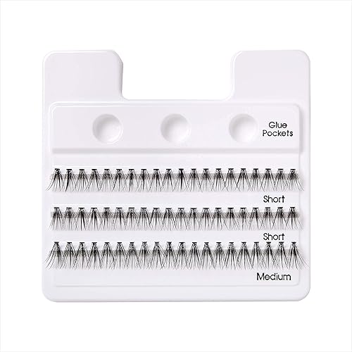 Miniatura 6 de Juego de extensiones de pestañas de imitación KISS Lash Couture racimos de pestañas 20 hebras de pestañas cada uno longitudes variadas aplicación