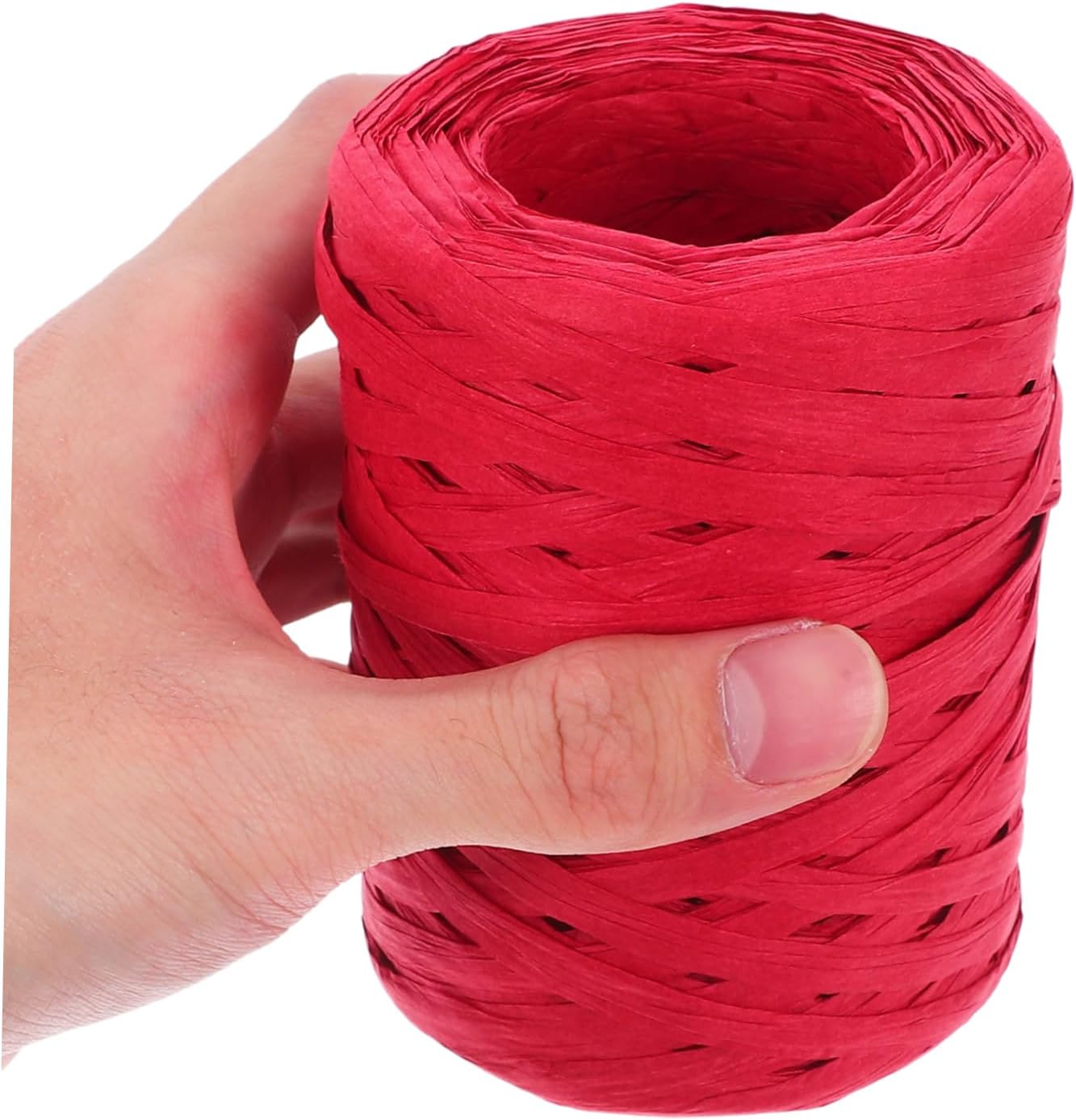 3rolls Raffia Ribbon for Wrapping and Crafting Elegant Twine String for Weddings Bouquets and Projects