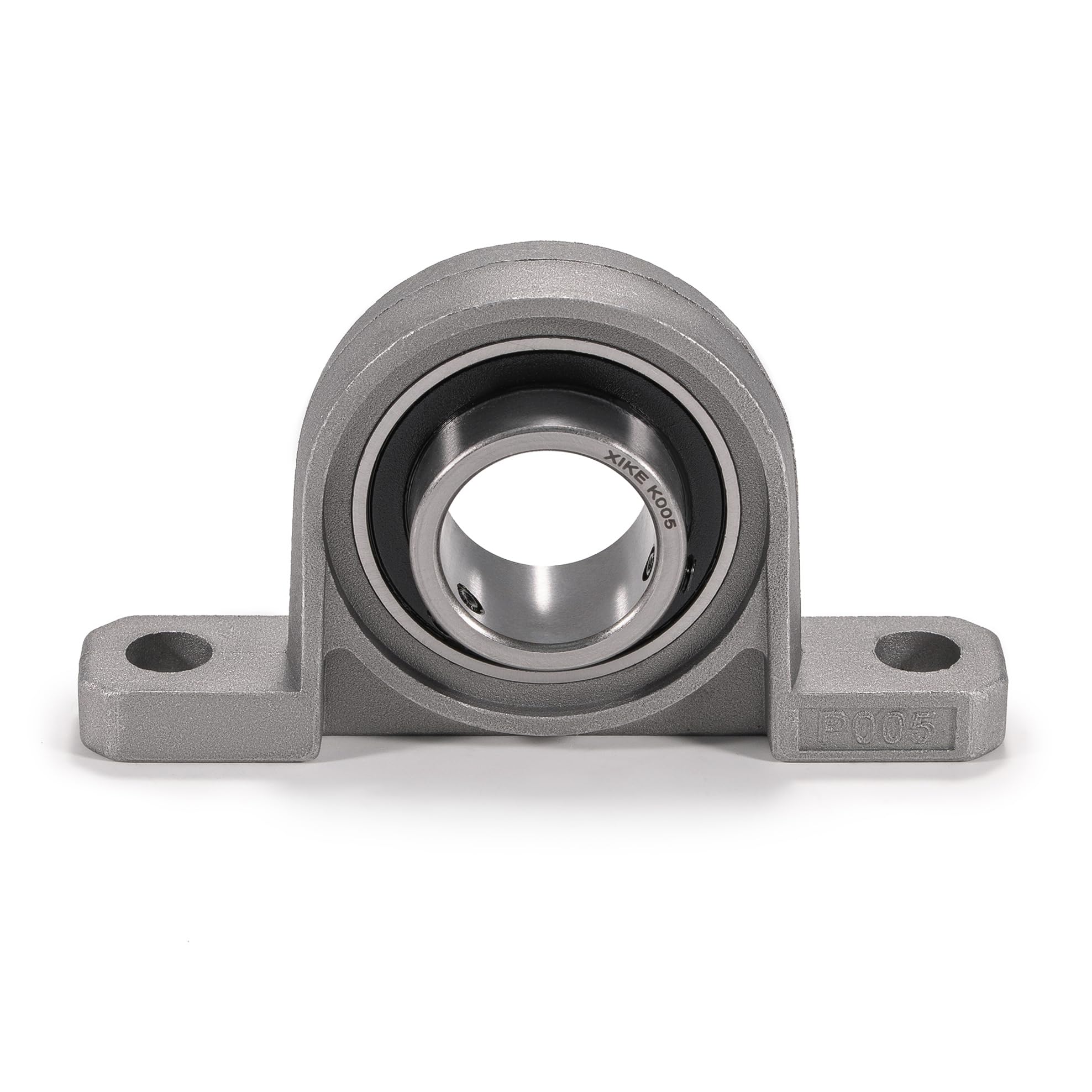 XiKe 2 Stück KP005 Stehlager - Bohrung 25 mm, Zinkgehäuse, für 3D-Drucker, CNC, Roboter und Linearsysteme