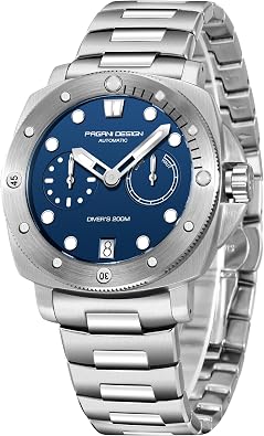 BENYAR Pagani Design Mens Automatic Diver Watch Sapphire Crystal
