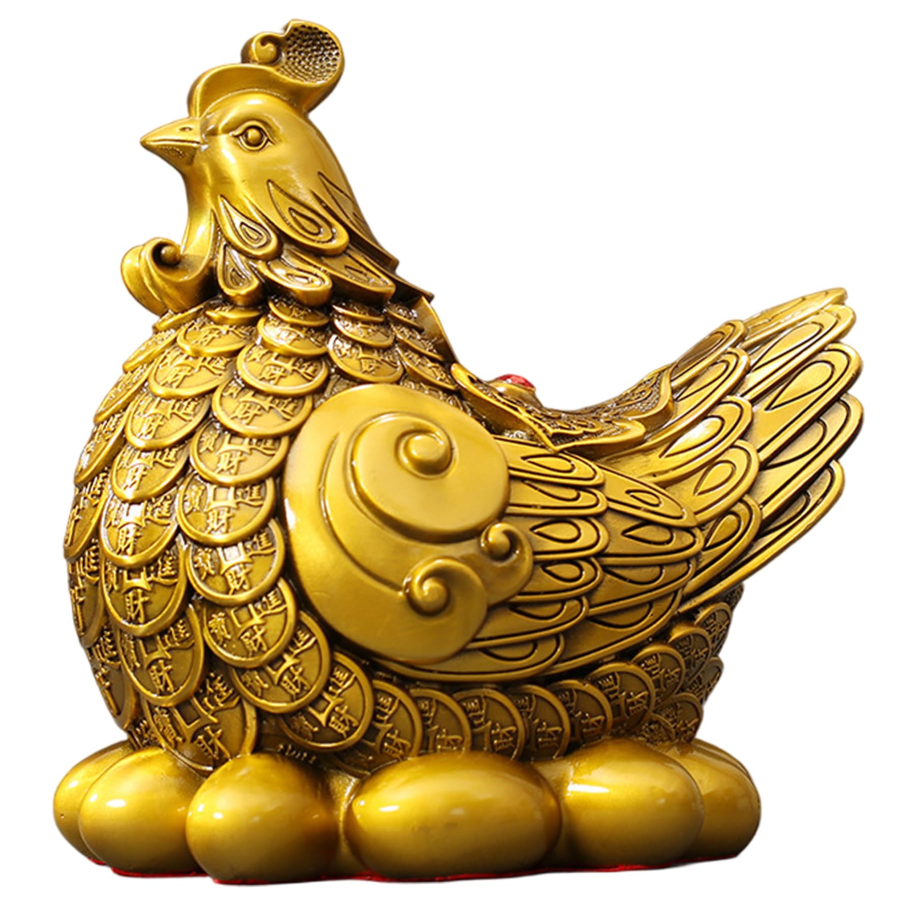 Statue de coq Feng Shui pour harmoniser l'énergie de votre bureau moderne