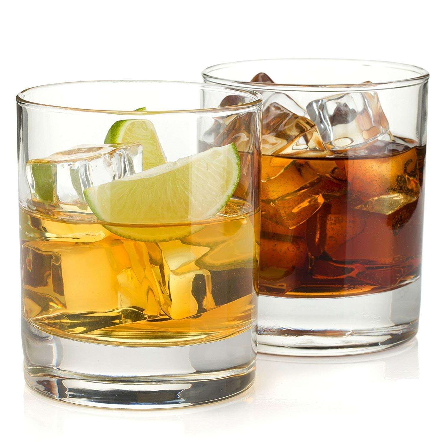 PFURE SOLUTION Plain Whiskey or Mixed Drinks, 300-350 ml (Clear) - Set of 6 PCS.