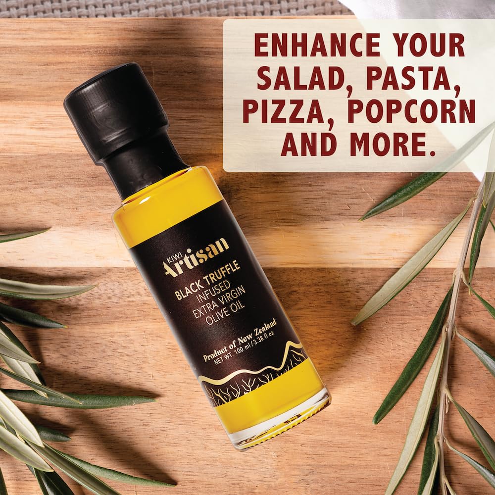 Amazon.com : KIWI ARTISAN Truffle Oil Infused Green Olives & Black