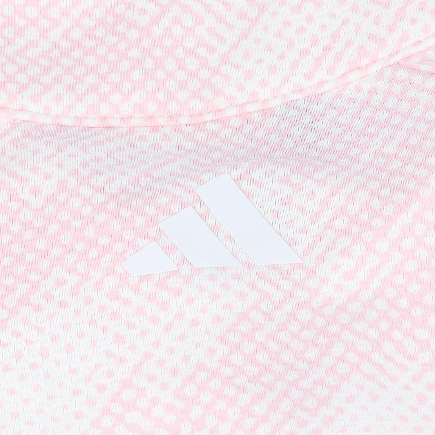 Adidas Damski top z nadrukiem Ultimate365 z zamkiem na ćwierć z zamkiem błyskawicznym Ultimate365 z nadrukiem na ćwierć (1 opakowanie), Przeźroczysty róż, L