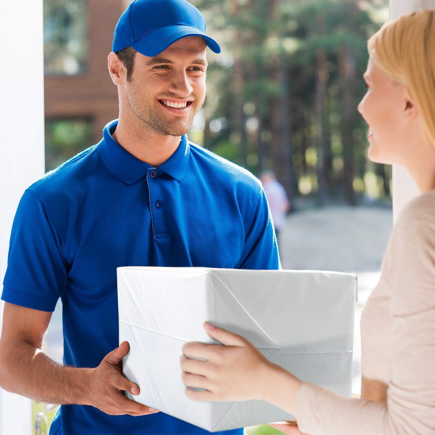 Fuxury Large Poly Mailers 24x24 Inch 100 Pcs, Waterproof Shipping Bags