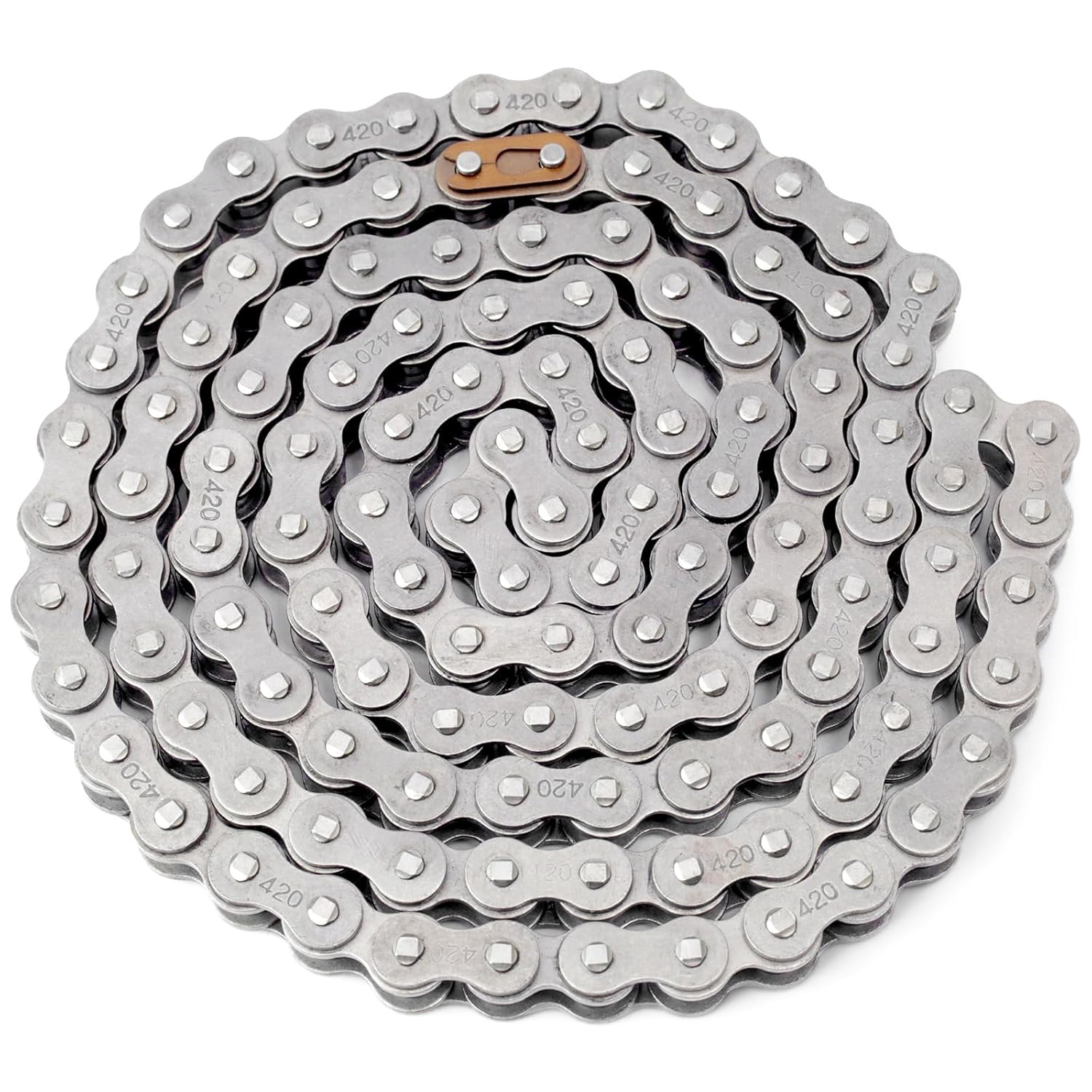 Dirt Bike Chain Compatible with Tutti Tutto Soleil 01 Electric Motorcycle, Replacement for Yozma IN10 for Yozma in 10 Steel Chains Accessories Ebike