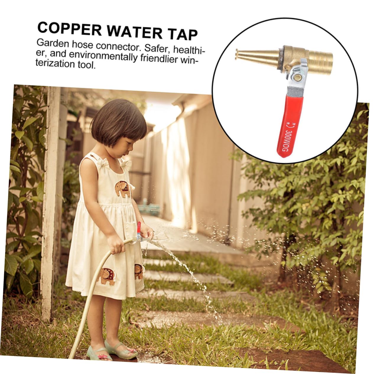 BESPORTBLE 4pezzi Ugello Per Tubo Da Giardino Ad Alta Pressione Accessorio Per Lavaggio Auto Ugello Per Irrigazione e Pulizia Esterni Design Resistente e Facile Da Installare