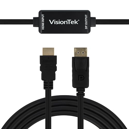 VisionTek HDMI to DisplayPort 1.5M Active Cable 900822