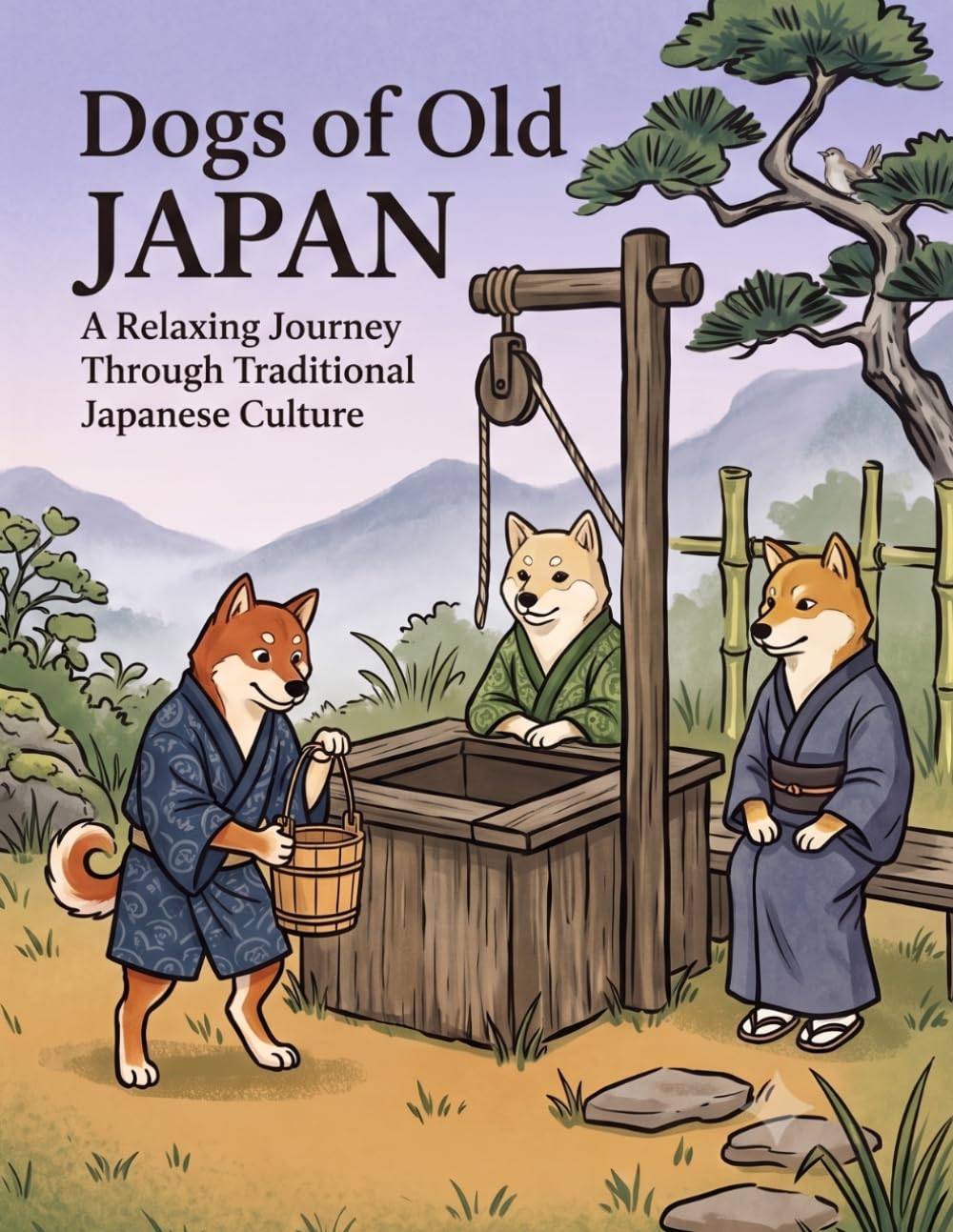 Dogs of Old Japan: A Relaxing Journey Through Traditional Japanese Culture