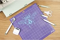 Vista 6 de Ecraft Juego de herramientas de deshierbe de vinilo: Kit básico de manualidades de deshierbe de vinilo, 5 piezas, incluye pinzas, espátula