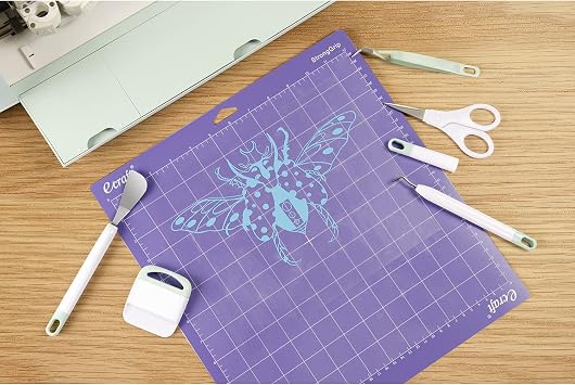 Ecraft Vinyl Weeding Tool Set: Vinyl Weeding Craft Basic kit 5 Pieces Including Tweezers & Spatula & Weeders & Scraper & Scissor for cricut/Silhouettes/Cameos/Weeding Vinyl/Splicing