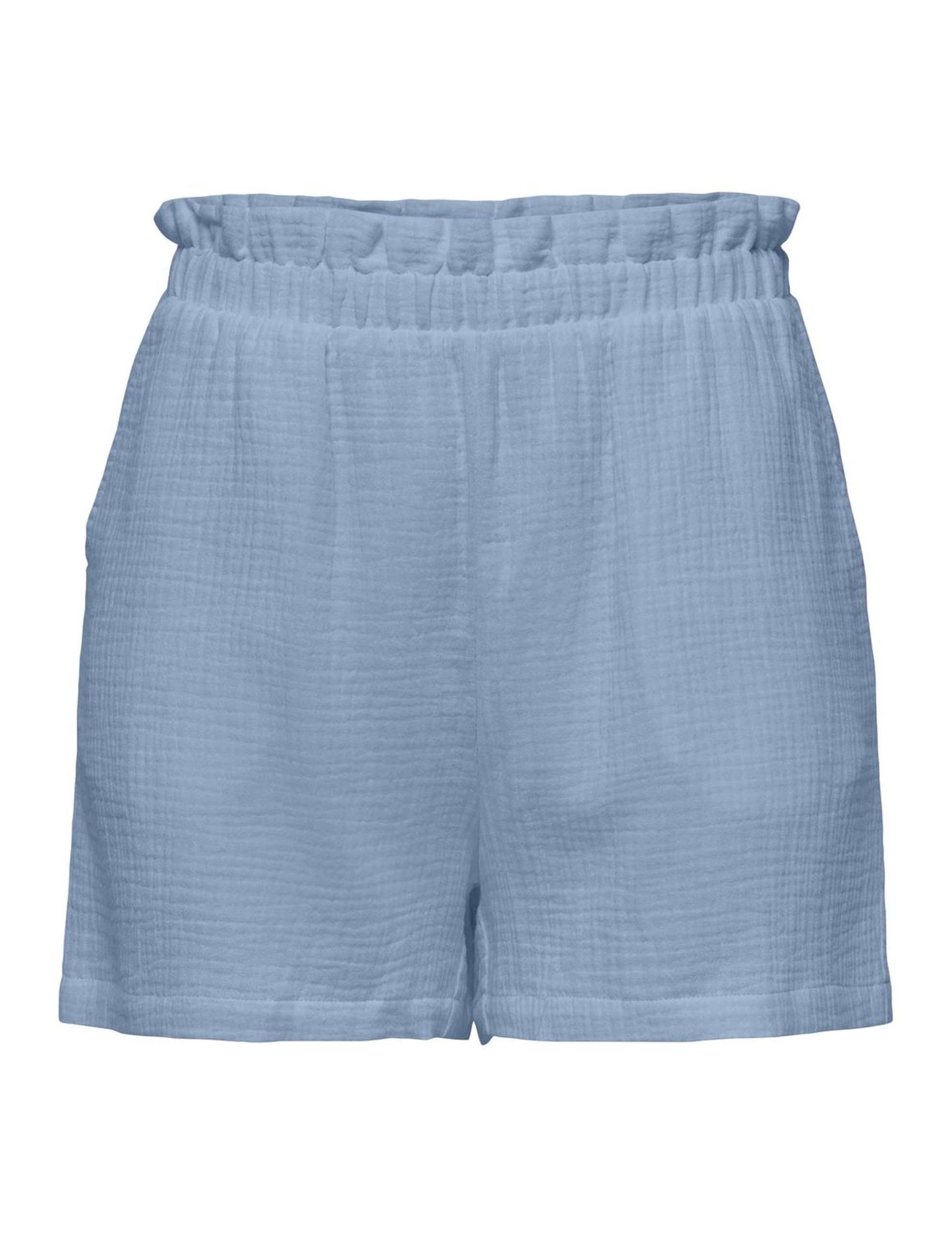 JdY Theis Life Mw Shorts WVN Dia, Soft Chambray, XL