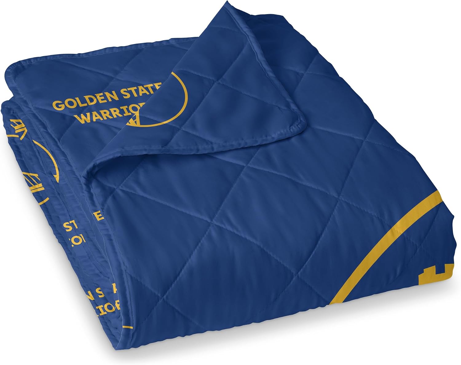 Northwest NBA Quilted Throw Blanket with Sham, Soft Cozy Bedding, All Seasons, 60 x 80 inches