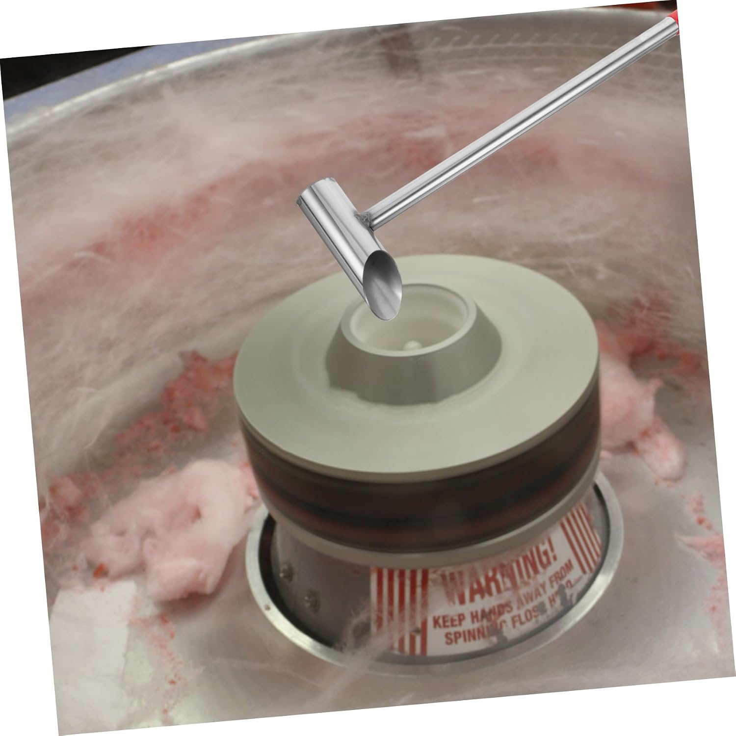 Sturdy Stainless Steel Sugar Spoon for Marshmallow Machine Ergonomic Long Handle Sugar Scooper for Candy Sugar for Parties