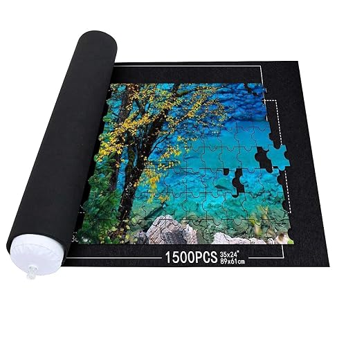 Queta Alfombra de puzzle para puzzle Puzzles Rollup