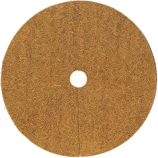 ヤシ繊維円盤マット10枚セット[鉢植えの霜よけ保温、乾燥・泥はね防止、コガネムシよけに!ココヤシマット 植木鉢 ヤシマット 園芸用シート ココナッツライナー 水分蒸発軽減 水分維持 乾燥防止 雑草防止 温度下がり 通気性 植物フラットパッド 実用的 ヤシ繊維円盤マット ココナッツライナーリング 園芸