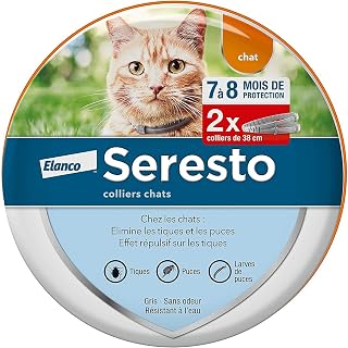 lifcasual Novo cão gato coleira de desparasitação seresto Soledo Bayer bayer remoção de pulgas cross-border desejo versão francesa gatinho com duas coleiras