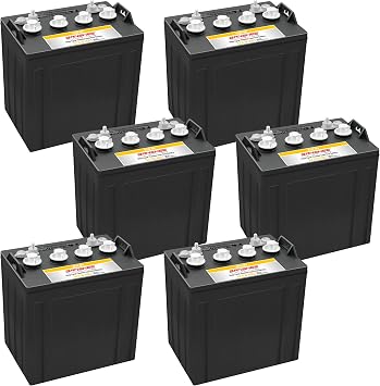 Banshee 6 Pack 48V Combo Heavy Duty 8V Flooded Lead Acid Batteries Compatible with Trojan T875