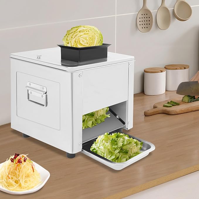 Cortadora de Carne Eléctrica 15mm Acero Inoxidable 850W 330 lbs/h miniatura 2