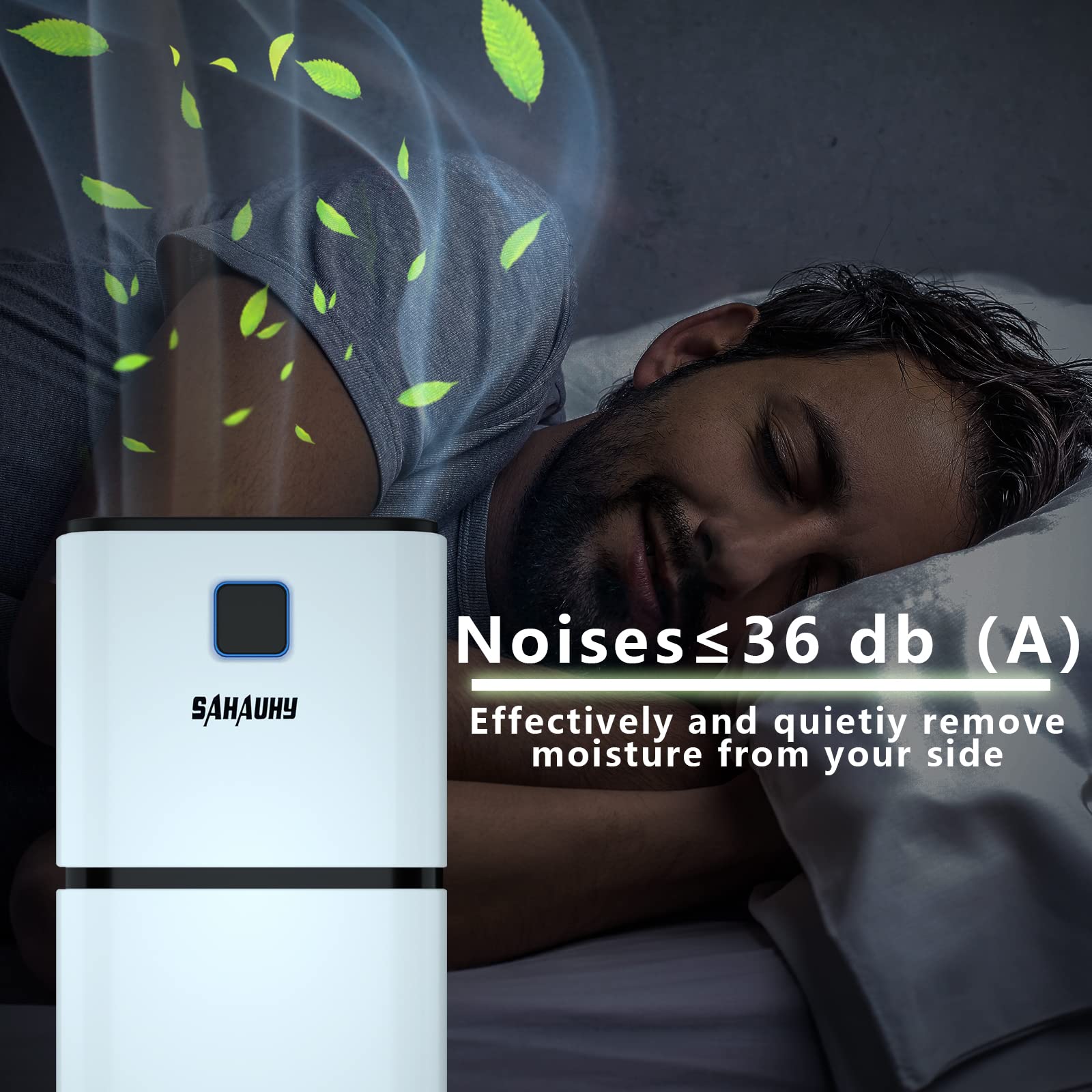 Buy SAHAUHY Dehumidifiers for Basement,1500 Sq.Ft Dehumidifier for Home