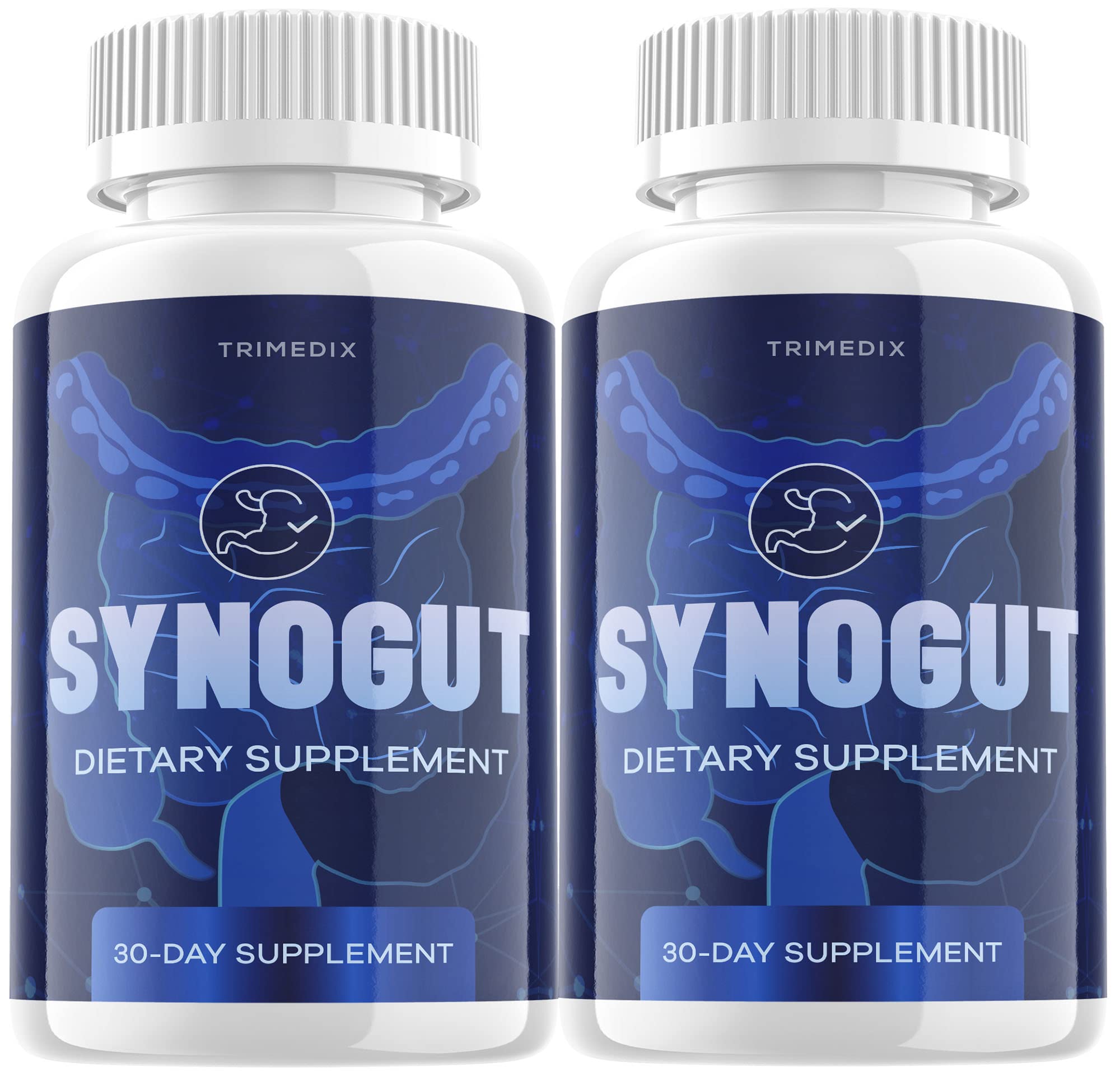 (2 Pack) Synogut Advanced Probiotic Formula, Natural Capsules Synogut Pills, 60 Days - 2 Month