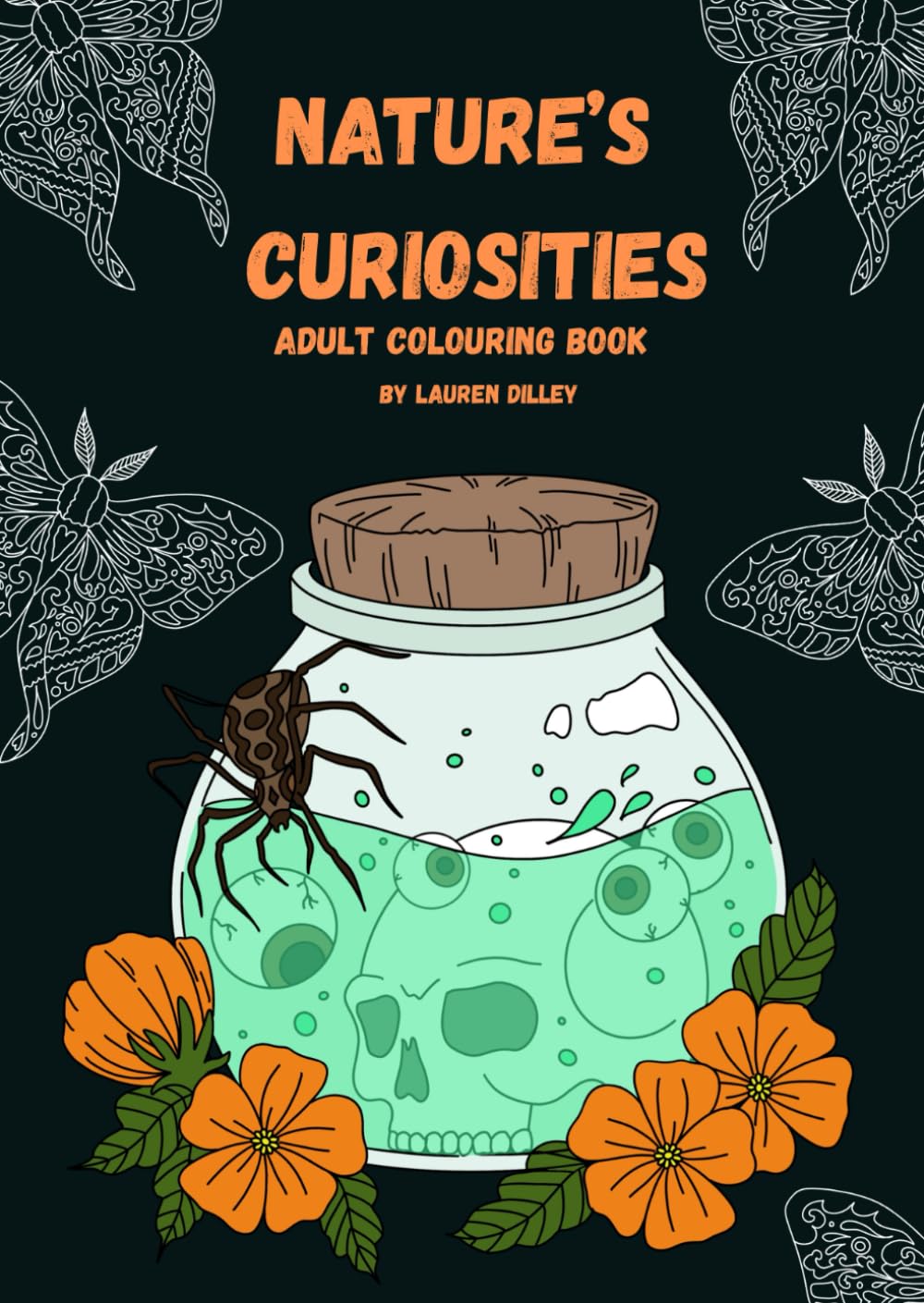 Nature’s curiosities: Adult colouring book