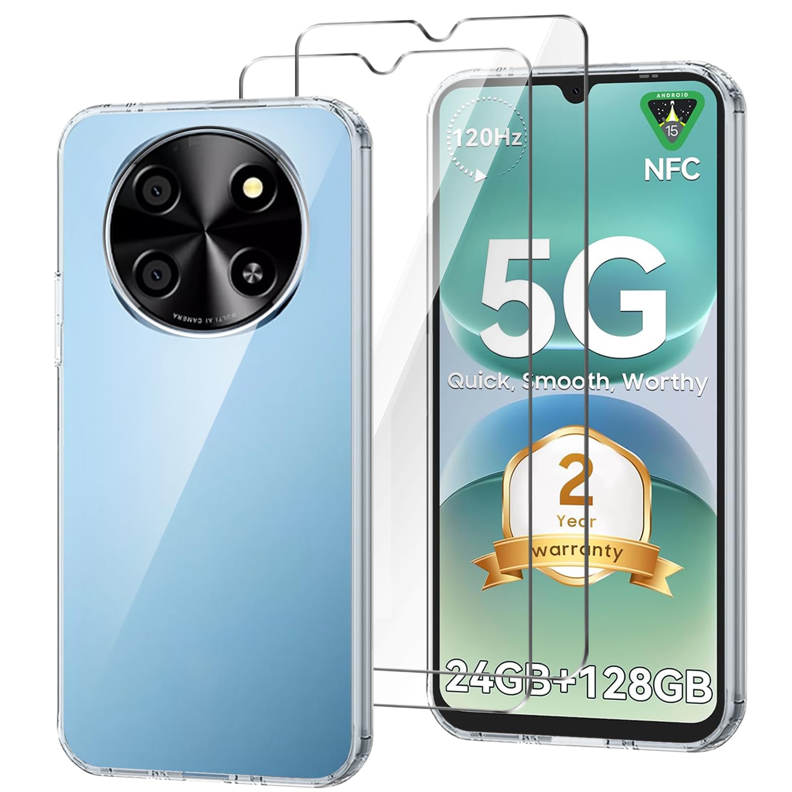 HuiYouMY Handyhülle Kompatibel mit Doogee Note 56X Pro Hülle