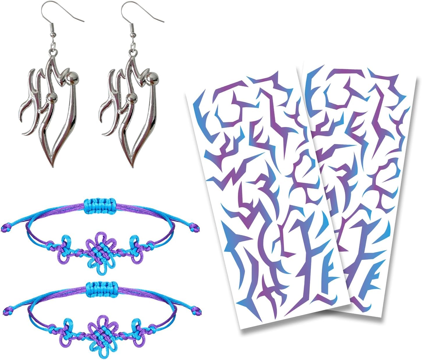 YELLOWPEACH Friendship Matching Knot Bracelets Handmade BFF Couples Accessories Gifts for Fans Decor