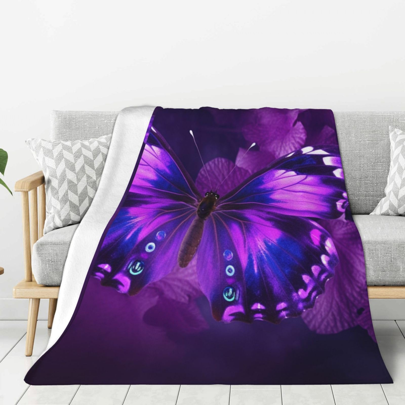 Couverture en peluche chaude anti-frisson pour personnes frileuses en toutes saisons