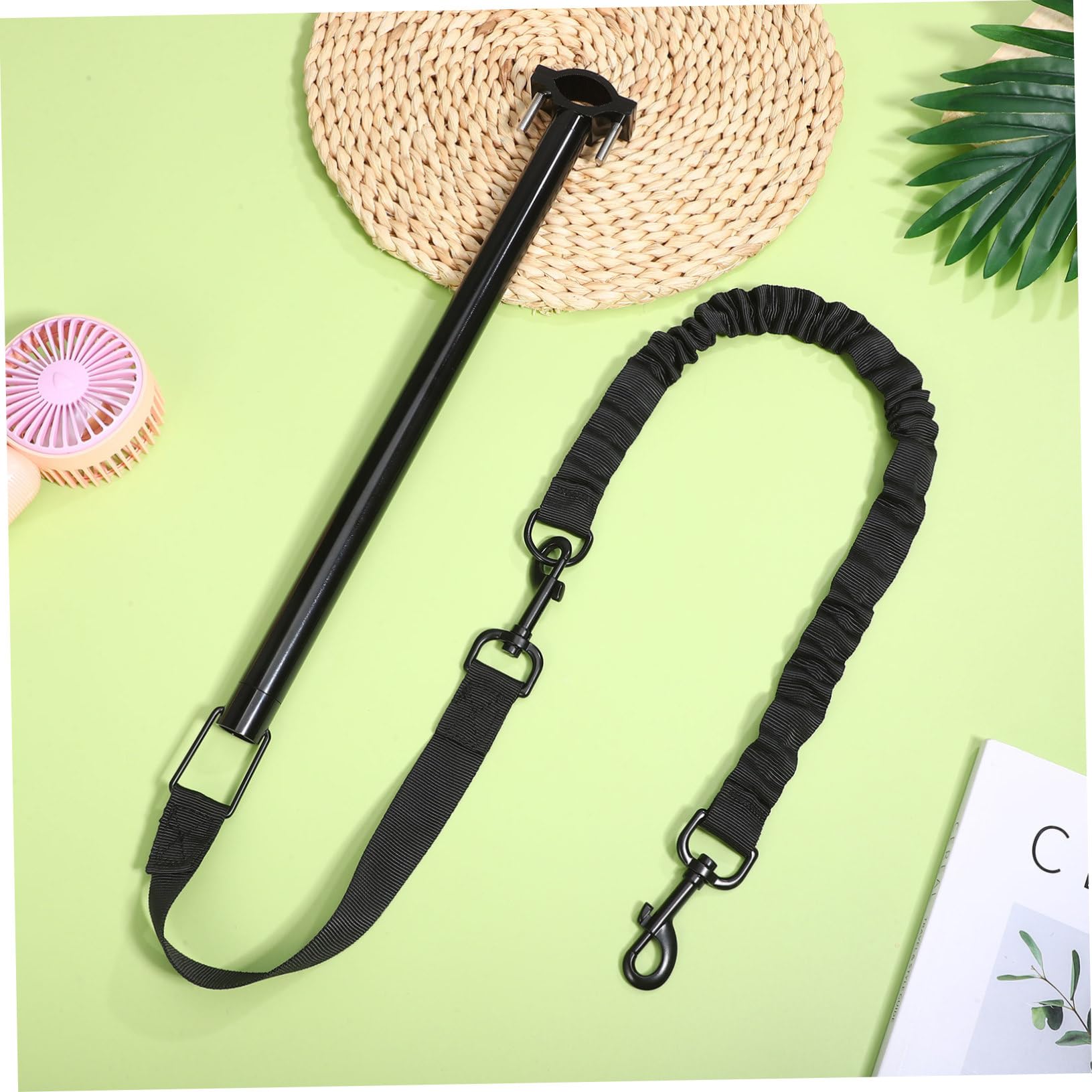 Levemolo Correa para Perros para Bicicleta Resistente y Duradera, Material de Tela Oxford y Aleación, Adecuado para Paseos y Entrenamiento de Perros Pequeños y Medianos