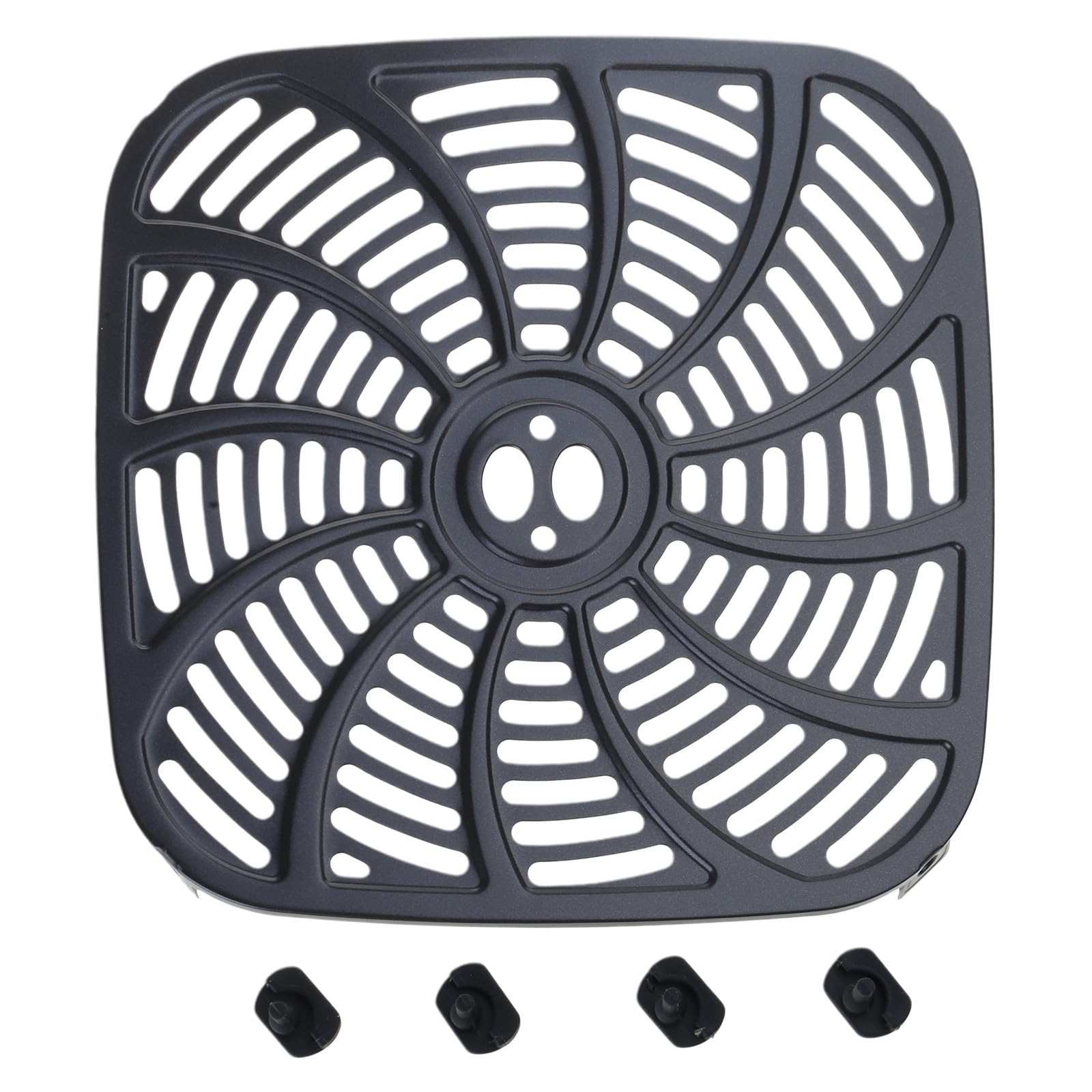 Jazuaiao 7QT Metal Air Fryers Plate Liners Square Cooking Mats Plate Liners for GAF716 Cooking Accessories