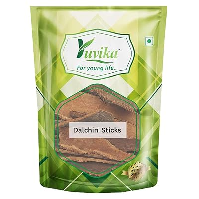 YUVIKA Dalchini Sticks - Cinnamomum Zeylanicum - Cinnamon Stick 200 Grams