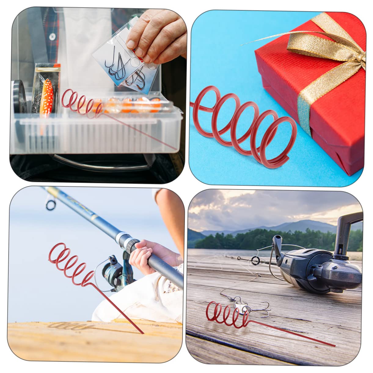 VANZACK Fishing Pole Mount Rod Holder Multi-Rack for Bank Sea Rod Racks Storage