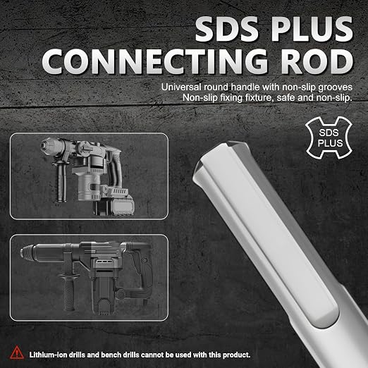 Brocas para concreto, kit de 34 piezas, diámetro 30-110mm, SDS Plus miniatura 8