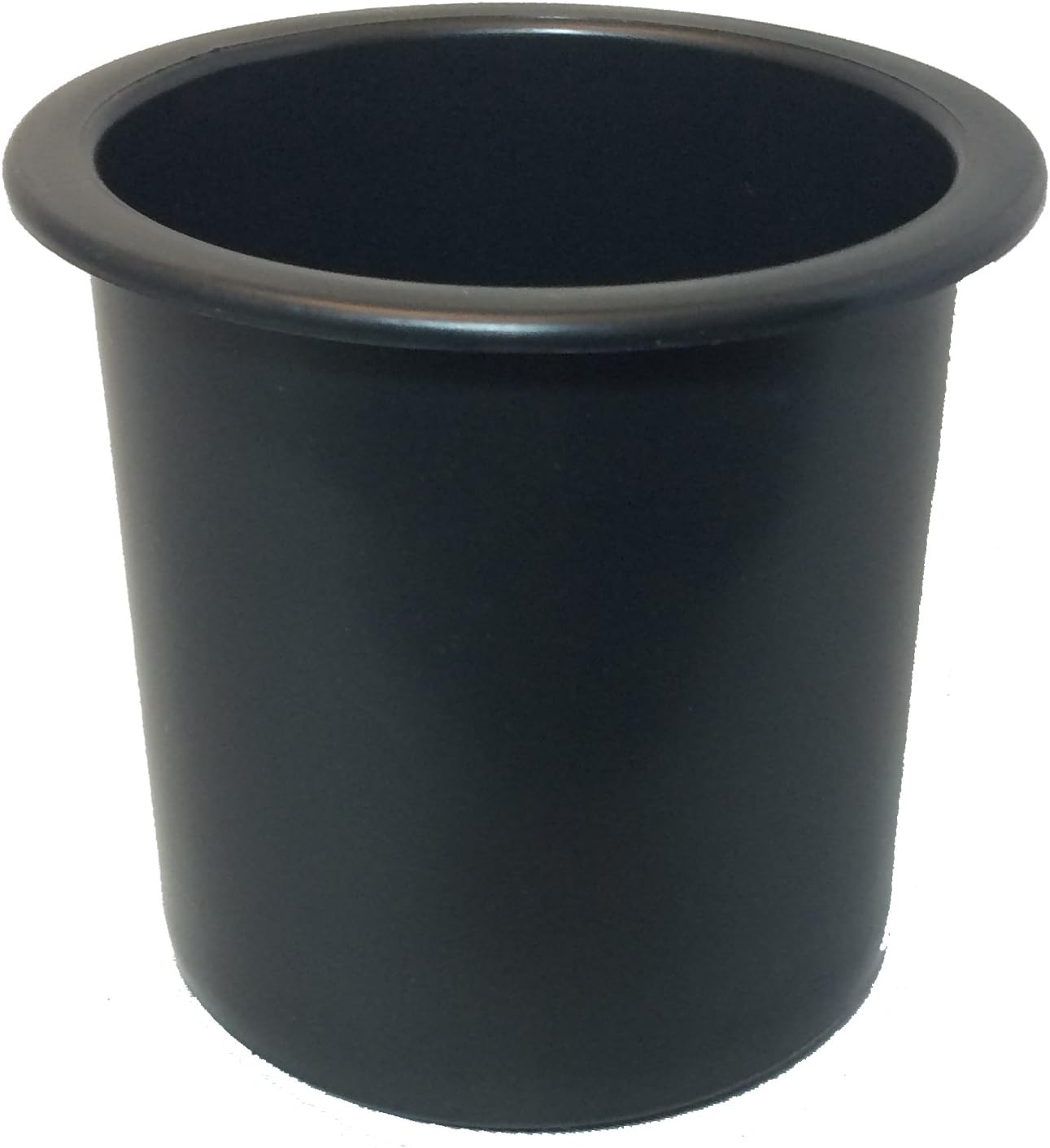 FR Universal Replacement Plastic Cup Holder, Black, 3 5/8" Diameter
