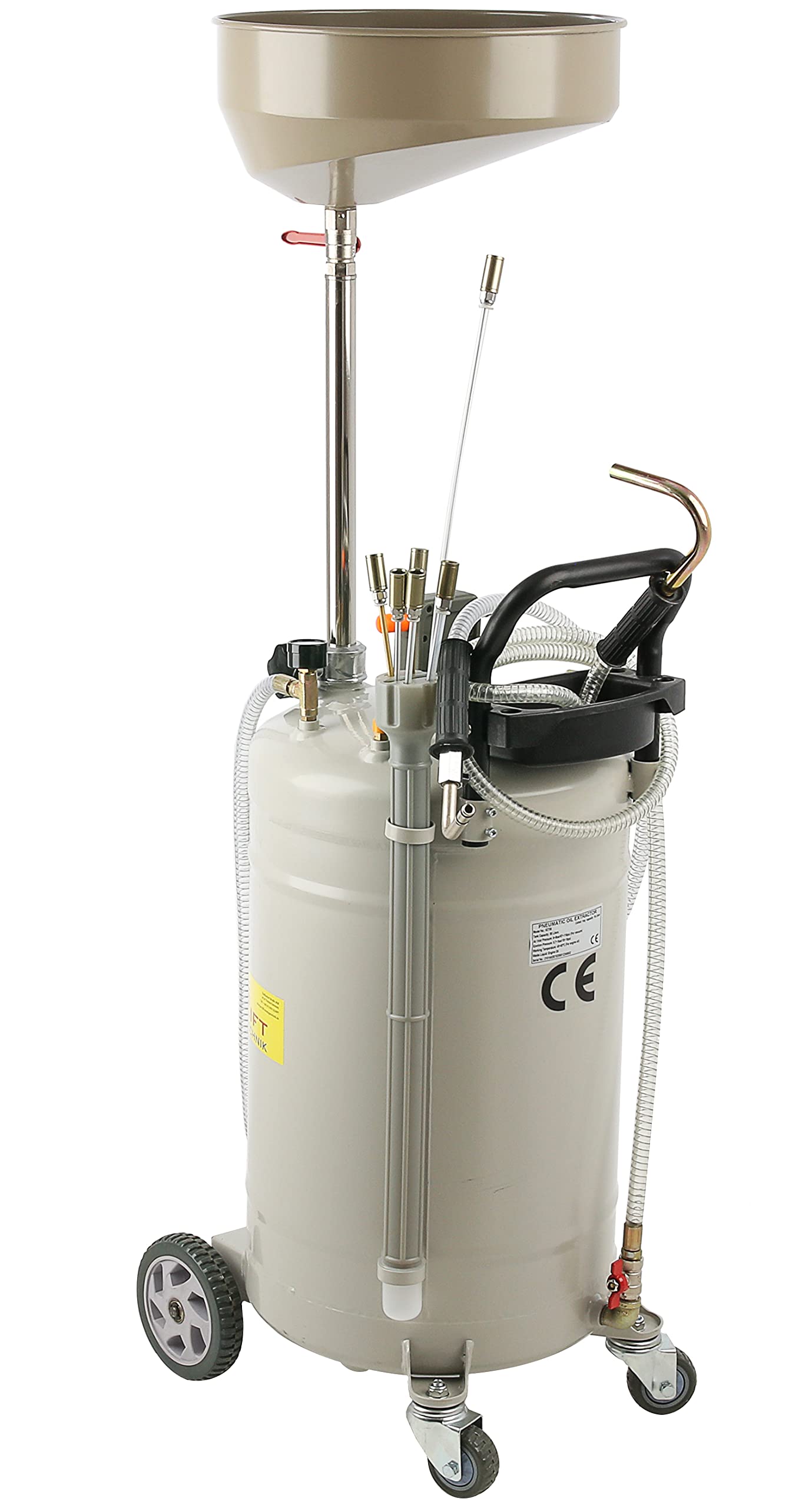 Professional-Line 02709 - Casseruola per olio, 80 l, 6 sonde pneumatiche