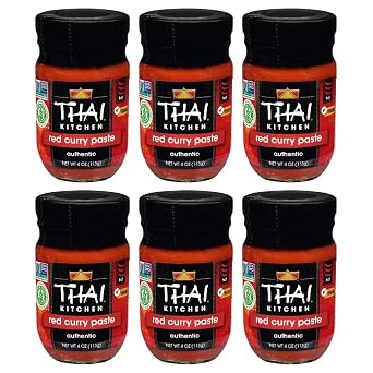 Thai Kitchen Red Curry Paste, 4 oz Pack of 6