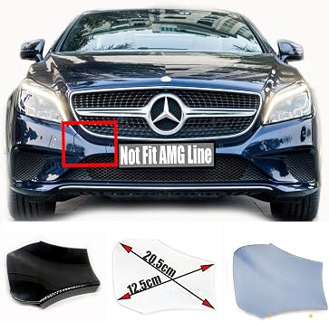 Front Tow Cover for 14-18 Mercedes Benz CLS W218 C218 Fit 220 250 300 320 350 400 500 63 CDI CGI 4Matic 2014 2015 2016 2017 2018 Coupe SUV Bumper Hook Eye Cap white