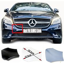 Front Tow Cover for 14-18 Mercedes Benz CLS W218 C218 Fit 220 250 300 320 350 400 500 63 CDI CGI 4Matic 2014 2015 2016 2017 2018 Coupe SUV Bumper Hook Eye Cap white