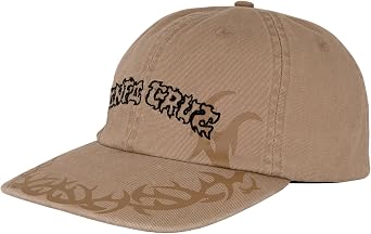 SANTA CRUZ Razor Arch Strip Snapback Unstructured Hat Tan OS Unisex