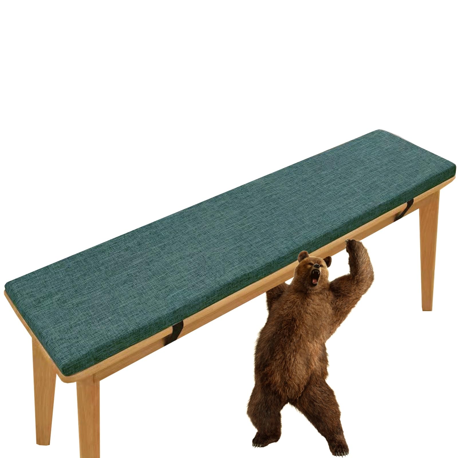 Coussin de canapé d'extérieur respirant avec fermeture éclair 121cm