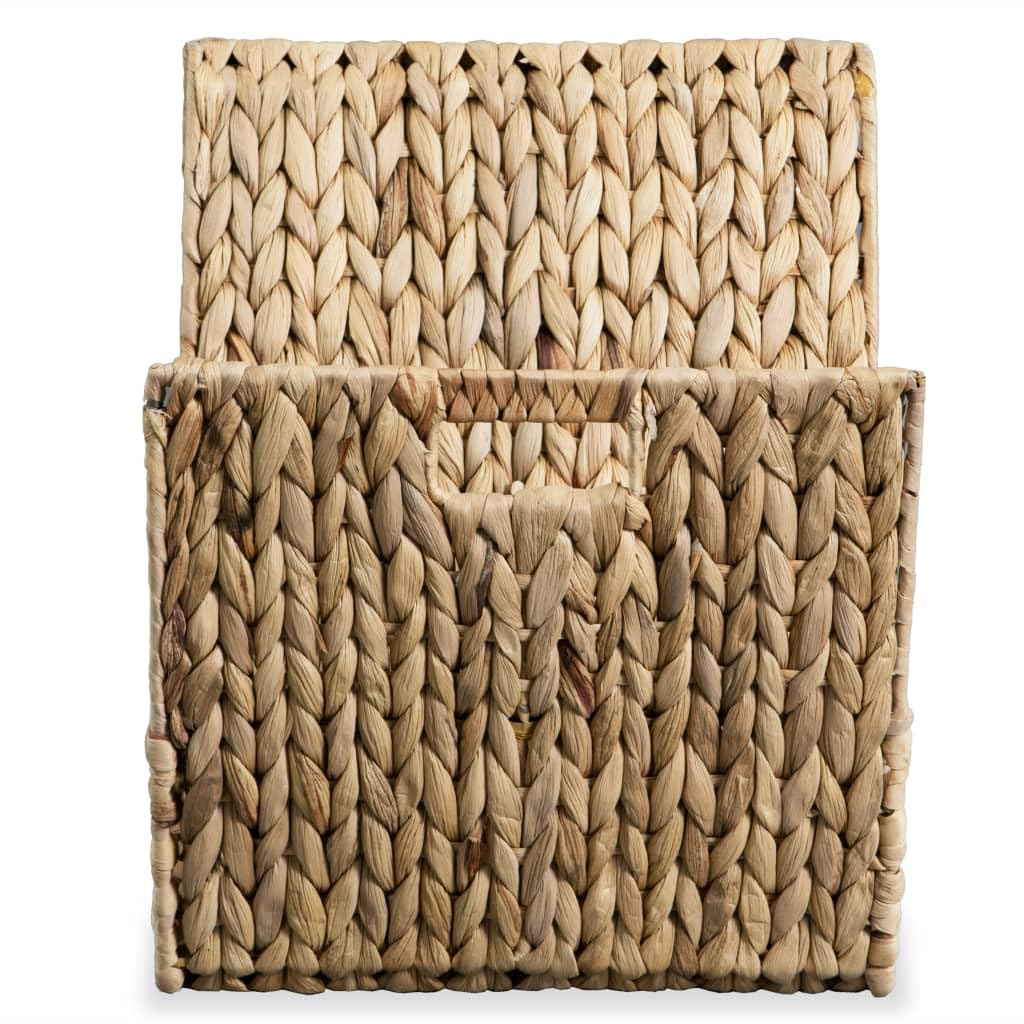 Furniture Select Porte-revues en jacinthe d'eau 31 x 31 x 31 cm