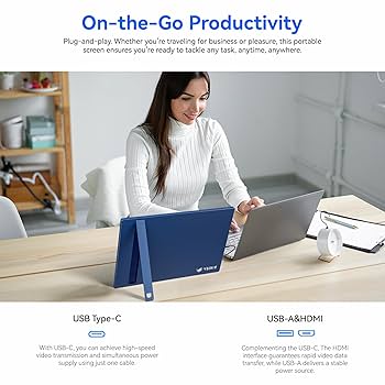 Amazon.com: Veout 16Inch Portable Monitor for Laptop