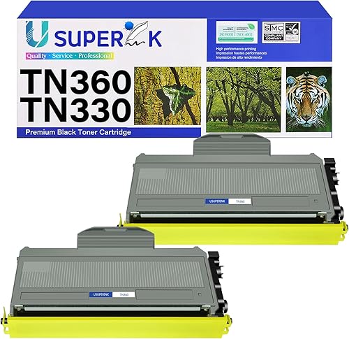 Cartucho de tóner de repuesto compatible con Brother TN360 TN-360 TN330 TN-330 para usar con HL-2170W HL-2140 DCP-7030 MFC-7840W MFC-7320 MFC-7340